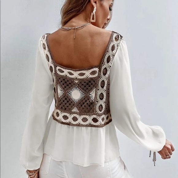 Boho Babydoll Top - Picture 2 of 7